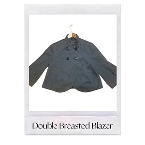 Larry Levine Double Breasted Blazer